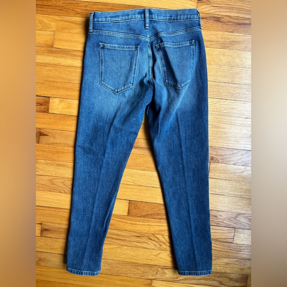 Banana Republic Jeans Mid Rise Skinny Split Ankle Detail Women’s Size 29 - Picture 4 of 7